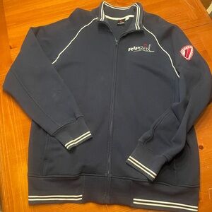 Vintage Rip Curl Blue Fleece-Lined Jacket